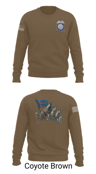 Crew Neck Sweatshirt, GSP POST 5 DALTON, Police, Teamtime, Team time, sublimation, custom sports apparel, team uniforms, spirit wear, spiritwear, sports uniforms, custom shirts, team store, custom team store, fundraiser sports, apparel fundraiser