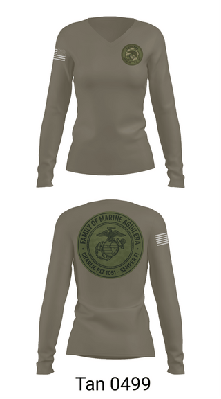 Womens Long Sleeve Vneck Shirt, Charlie PLT 1051, , Teamtime, Team time, sublimation, custom sports apparel, team uniforms, spirit wear, spiritwear, sports uniforms, custom shirts, team store, custom team store, fundraiser sports, apparel fundraiser