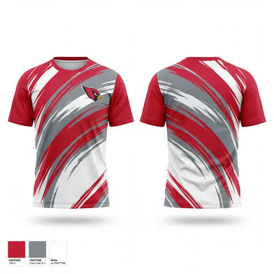Sandy Valley Cardinals 44305711 Old School Cotton Feel Shirt - 1