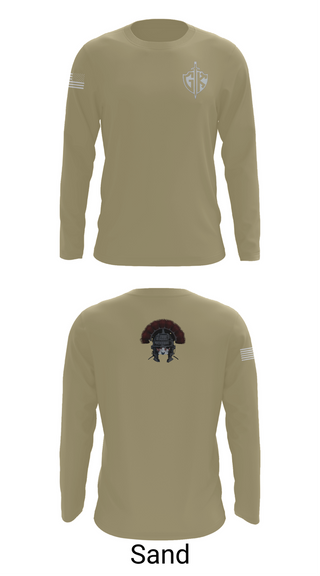 Long Sleeve Performance Shirt, HQ PLT, A CO, USDB BN (CORR), , Teamtime, Team time, sublimation, custom sports apparel, team uniforms, spirit wear, spiritwear, sports uniforms, custom shirts, team store, custom team store, fundraiser sports, apparel fundraiser