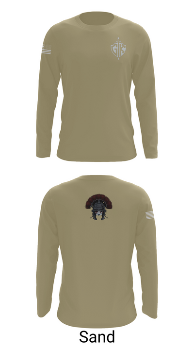 HQ PLT, A CO, USDB BN (CORR) 15623117 Long Sleeve Performance Shirt 86
