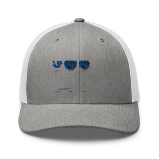 Curlew High School Volleyball 26335411 Retro Trucker Hat | Yupoong 6606