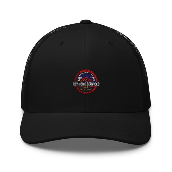 Rey Home Services LLC 27027098 Retro Trucker Hat | Yupoong 6606