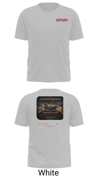 Short Sleeve Performance Shirt, Aviation Ordinance AAO CH.69, Navy, Teamtime, Team time, sublimation, custom sports apparel, team uniforms, spirit wear, spiritwear, sports uniforms, custom shirts, team store, custom team store, fundraiser sports, apparel fundraiser