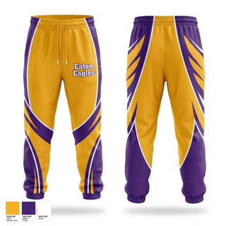 Sweatpants, Eaton Eagles, Cross Country, Teamtime, Team time, sublimation, custom sports apparel, team uniforms, spirit wear, spiritwear, sports uniforms, custom shirts, team store, custom team store, fundraiser sports, apparel fundraiser