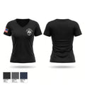 El Paso Police Crime Scene Unit Women's Short Sleeve V-neck Shirt - 1