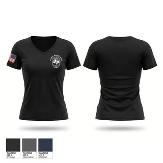 Womens Short Sleeve Vneck Shirt, El Paso Police Crime Scene Unit, Police, Teamtime, Team time, sublimation, custom sports apparel, team uniforms, spirit wear, spiritwear, sports uniforms, custom shirts, team store, custom team store, fundraiser sports, apparel fundraiser