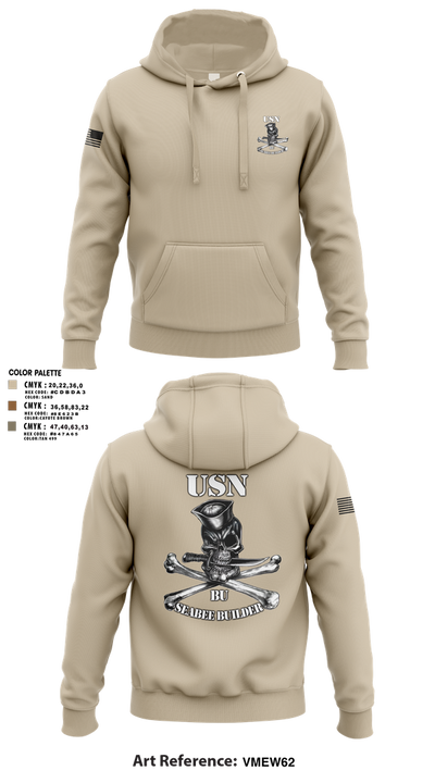 NMCB-25 17597723 Hoodie - 1