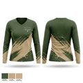 Venice Indians 67369457 Women's Long Sleeve V-neck Shirt - 1