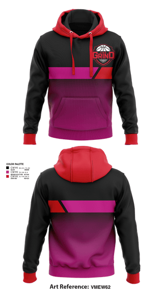 Hoodie, The Grind, Men's Basketball, Teamtime, Team time, sublimation, custom sports apparel, team uniforms, spirit wear, spiritwear, sports uniforms, custom shirts, team store, custom team store, fundraiser sports, apparel fundraiser