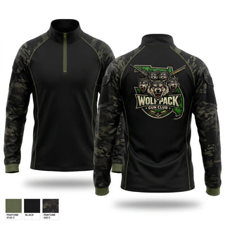Quarter Zip Jacket, The Wolfpack Gun Club, , Teamtime, Team time, sublimation, custom sports apparel, team uniforms, spirit wear, spiritwear, sports uniforms, custom shirts, team store, custom team store, fundraiser sports, apparel fundraiser