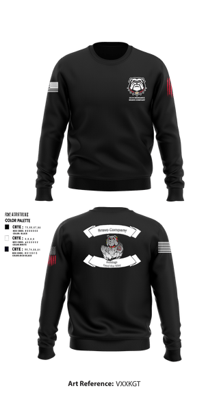 Crew Neck Sweatshirt, 16TH ordnance Bravo Company, , Teamtime, Team time, sublimation, custom sports apparel, team uniforms, spirit wear, spiritwear, sports uniforms, custom shirts, team store, custom team store, fundraiser sports, apparel fundraiser