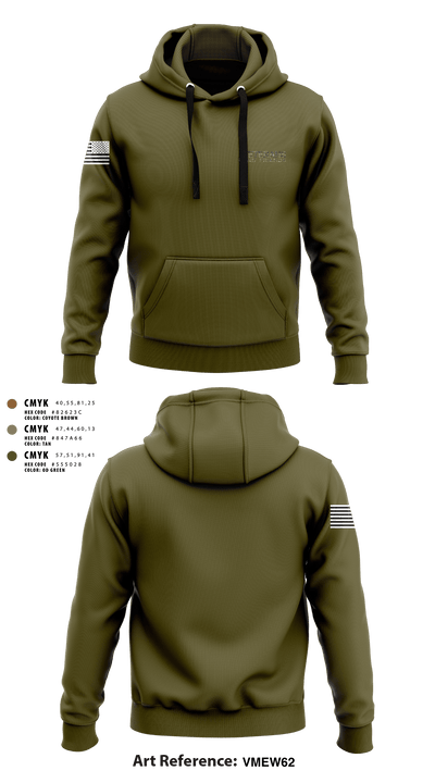 Veterans and Friends, Inc. 14032314 Hoodie - 3