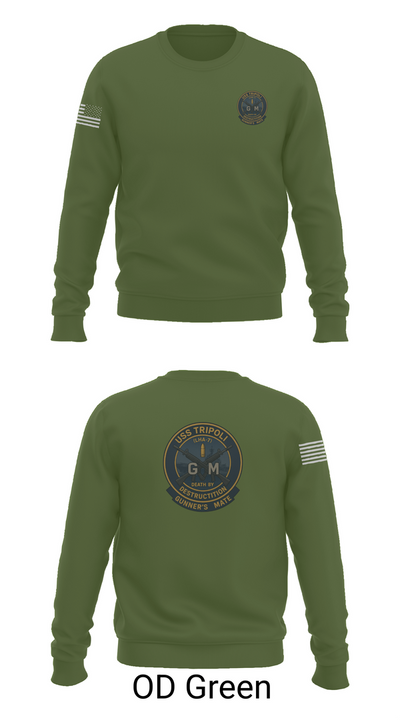 USS TRIPOLI 21275636 Crew Neck Sweatshirt - 43
