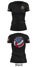 VB 20195801 Women's Short Sleeve V-neck Shirt - 28