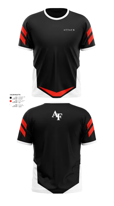 Attack Fastpitch 29170477 Short Sleeve Performance Shirt - 1