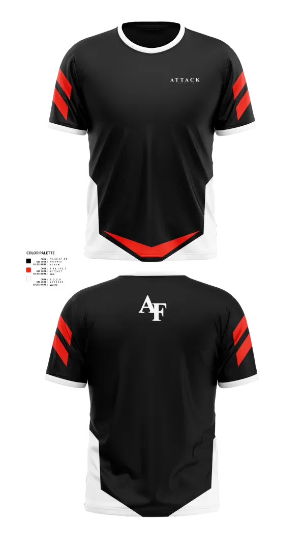 Attack Fastpitch 29170477 Short Sleeve Performance Shirt - 1
