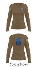 Cayce Police K9 35627395 Women's Long Sleeve V-neck Shirt - 16