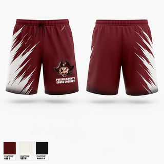 Athletic Shorts With Pockets, Pulaski County Cross Country, Cross Country, Teamtime, Team time, sublimation, custom sports apparel, team uniforms, spirit wear, spiritwear, sports uniforms, custom shirts, team store, custom team store, fundraiser sports, apparel fundraiser