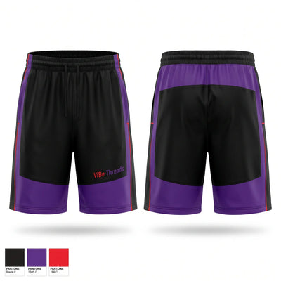 ViBe Threads Athletic Shorts With Pockets - 1