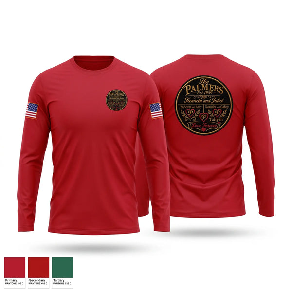 Long Sleeve Performance Shirt, The Palmers, Army, Teamtime, Team time, sublimation, custom sports apparel, team uniforms, spirit wear, spiritwear, sports uniforms, custom shirts, team store, custom team store, fundraiser sports, apparel fundraiser