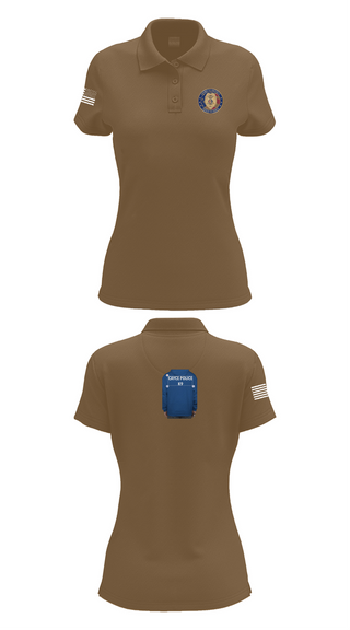 Womens Short Sleeve Performance Polo, Cayce Police K9, , Teamtime, Team time, sublimation, custom sports apparel, team uniforms, spirit wear, spiritwear, sports uniforms, custom shirts, team store, custom team store, fundraiser sports, apparel fundraiser