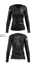 3d LSB 88692007 Women's Long Sleeve V-neck Shirt - 21