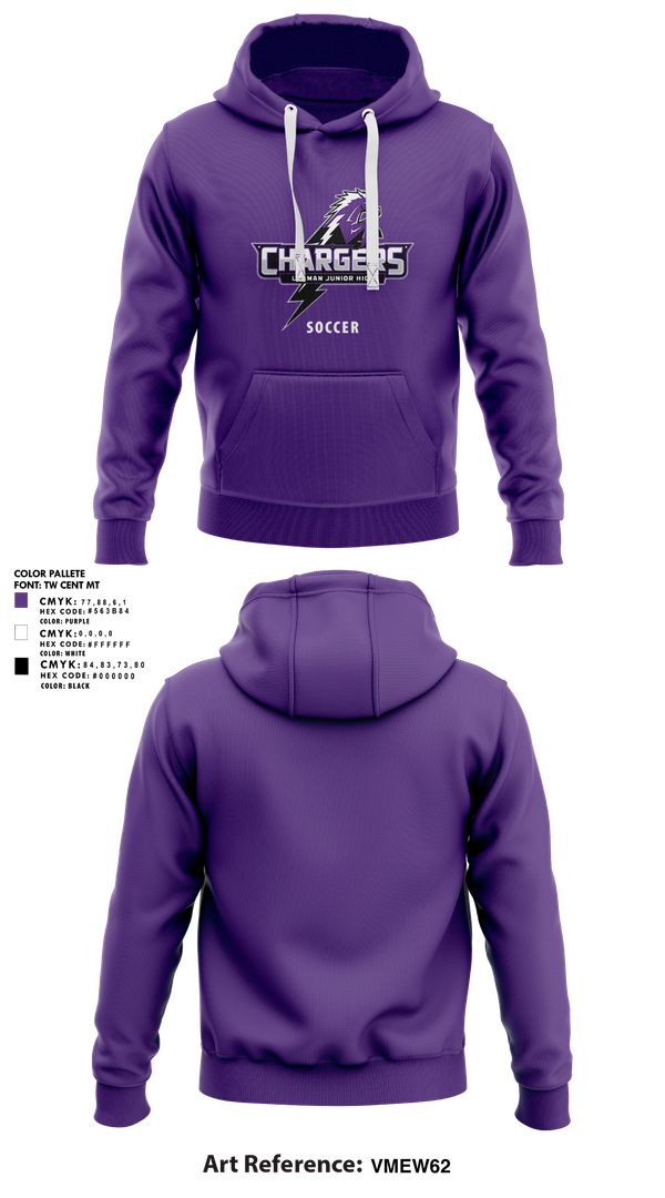 Hoodie, Dean Leaman Junior High School Soccer, Men's Soccer, Teamtime, Team time, sublimation, custom sports apparel, team uniforms, spirit wear, spiritwear, sports uniforms, custom shirts, team store, custom team store, fundraiser sports, apparel fundraiser