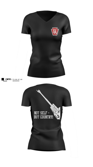 Womens Short Sleeve Vneck Shirt, 1-108 FAR, National Guard, Teamtime, Team time, sublimation, custom sports apparel, team uniforms, spirit wear, spiritwear, sports uniforms, custom shirts, team store, custom team store, fundraiser sports, apparel fundraiser