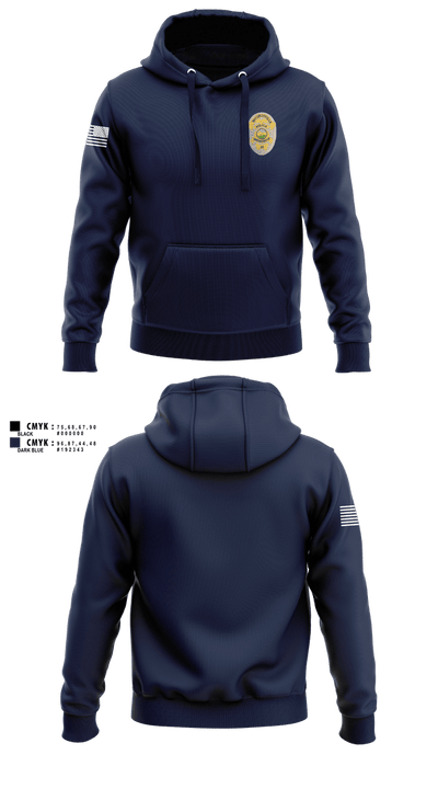 McCordsville Police Department 1417548 Hoodie - 1