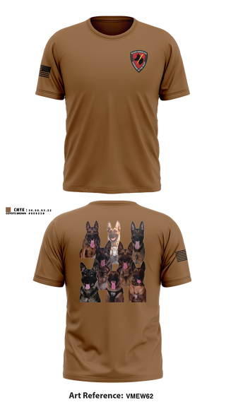 Old School Cotton Feel Shirt, 55 SFS K9, Air Force, Teamtime, Team time, sublimation, custom sports apparel, team uniforms, spirit wear, spiritwear, sports uniforms, custom shirts, team store, custom team store, fundraiser sports, apparel fundraiser