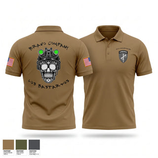 Short Sleeve Performance Polo, 451 B Co Los Bastardos451 B Co Los Bastardos, Army, Teamtime, Team time, sublimation, custom sports apparel, team uniforms, spirit wear, spiritwear, sports uniforms, custom shirts, team store, custom team store, fundraiser sports, apparel fundraiser