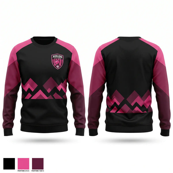 Crew Neck Sweatshirt, Xolos, Men's Soccer, Teamtime, Team time, sublimation, custom sports apparel, team uniforms, spirit wear, spiritwear, sports uniforms, custom shirts, team store, custom team store, fundraiser sports, apparel fundraiser