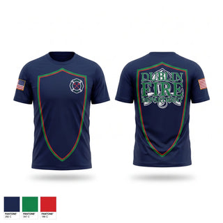 Short Sleeve Performance Shirt, Dublin Fire Department, Fire Department, Teamtime, Team time, sublimation, custom sports apparel, team uniforms, spirit wear, spiritwear, sports uniforms, custom shirts, team store, custom team store, fundraiser sports, apparel fundraiser