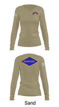 5th Rangers 1510549 Women's Long Sleeve V-neck Shirt - 97