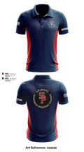 AFJROTC MS-081 DRONE TEAM 88778530 Short Sleeve Performance Polo - 215