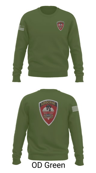 Crew Neck Sweatshirt, , Army, Teamtime, Team time, sublimation, custom sports apparel, team uniforms, spirit wear, spiritwear, sports uniforms, custom shirts, team store, custom team store, fundraiser sports, apparel fundraiser