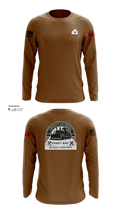 1033rd Engineer Support Company Long Sleeve Performance Shirt - 21
