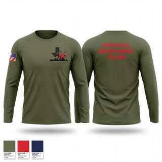 Long Sleeve Performance Shirt, Houston ERO SRT, Police, Teamtime, Team time, sublimation, custom sports apparel, team uniforms, spirit wear, spiritwear, sports uniforms, custom shirts, team store, custom team store, fundraiser sports, apparel fundraiser