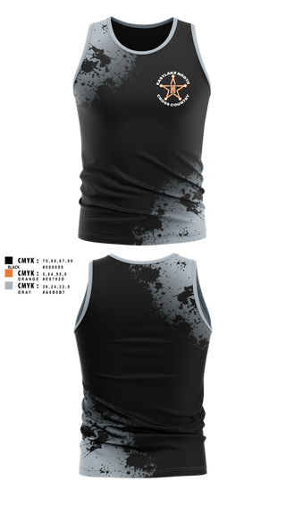 Tank Top, Eastlake North Cross County, Cross Country, Teamtime, Team time, sublimation, custom sports apparel, team uniforms, spirit wear, spiritwear, sports uniforms, custom shirts, team store, custom team store, fundraiser sports, apparel fundraiser