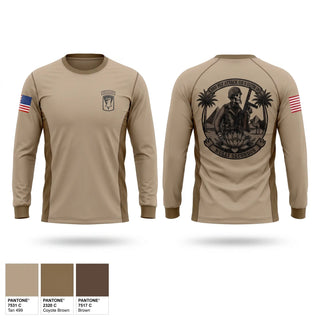 Long Sleeve Performance Shirt, a-co 1-157, Army, Teamtime, Team time, sublimation, custom sports apparel, team uniforms, spirit wear, spiritwear, sports uniforms, custom shirts, team store, custom team store, fundraiser sports, apparel fundraiser