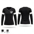 Barbarians Hawaii 57662281 Women's Long Sleeve V-neck Shirt - 1