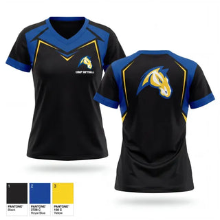 Womens Short Sleeve Vneck Shirt, Chicopee Comp Softball, Softball, Teamtime, Team time, sublimation, custom sports apparel, team uniforms, spirit wear, spiritwear, sports uniforms, custom shirts, team store, custom team store, fundraiser sports, apparel fundraiser