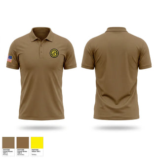 Short Sleeve Performance Polo, 1/169 OCS, Army, Teamtime, Team time, sublimation, custom sports apparel, team uniforms, spirit wear, spiritwear, sports uniforms, custom shirts, team store, custom team store, fundraiser sports, apparel fundraiser