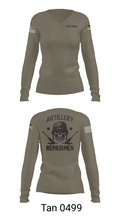 ARMT 1-320th Field Artillery 75505758 Women's Long Sleeve V-neck Shirt - 77