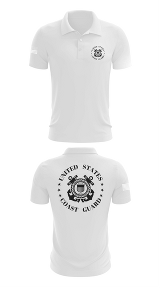 Short Sleeve Performance Polo, Coast Guard Station Port Aransas, , Teamtime, Team time, sublimation, custom sports apparel, team uniforms, spirit wear, spiritwear, sports uniforms, custom shirts, team store, custom team store, fundraiser sports, apparel fundraiser