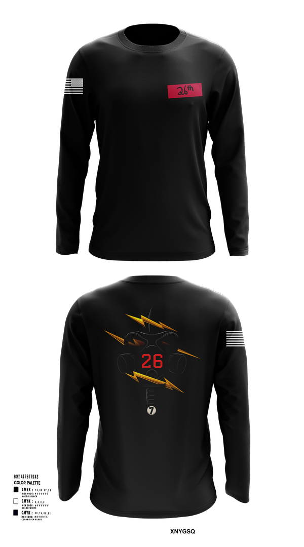 Long Sleeve Performance Shirt, 26th CM Co, , Teamtime, Team time, sublimation, custom sports apparel, team uniforms, spirit wear, spiritwear, sports uniforms, custom shirts, team store, custom team store, fundraiser sports, apparel fundraiser