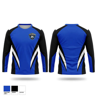 Long Sleeve Performance Shirt, Little Monsters Soccer Club, Men's Soccer, Teamtime, Team time, sublimation, custom sports apparel, team uniforms, spirit wear, spiritwear, sports uniforms, custom shirts, team store, custom team store, fundraiser sports, apparel fundraiser