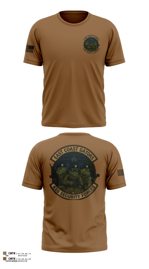 Short Sleeve Performance Shirt, 628 Security Forces, Air Force, Teamtime, Team time, sublimation, custom sports apparel, team uniforms, spirit wear, spiritwear, sports uniforms, custom shirts, team store, custom team store, fundraiser sports, apparel fundraiser