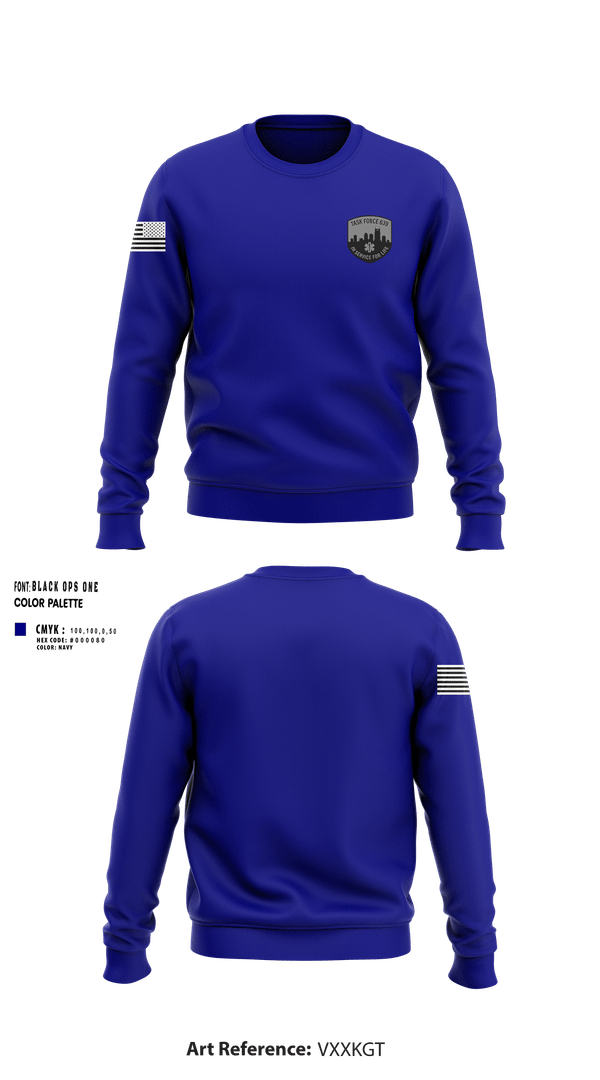 Crew Neck Sweatshirt, TASKFORCE639, , Teamtime, Team time, sublimation, custom sports apparel, team uniforms, spirit wear, spiritwear, sports uniforms, custom shirts, team store, custom team store, fundraiser sports, apparel fundraiser